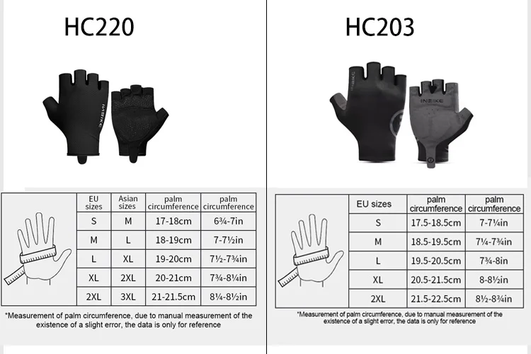 INBIKE Cycling Gloves Half Finger Summer Men Women MTB Gloves Shock-absorption Mountain Bike Sports Gloves Cycling Accessories