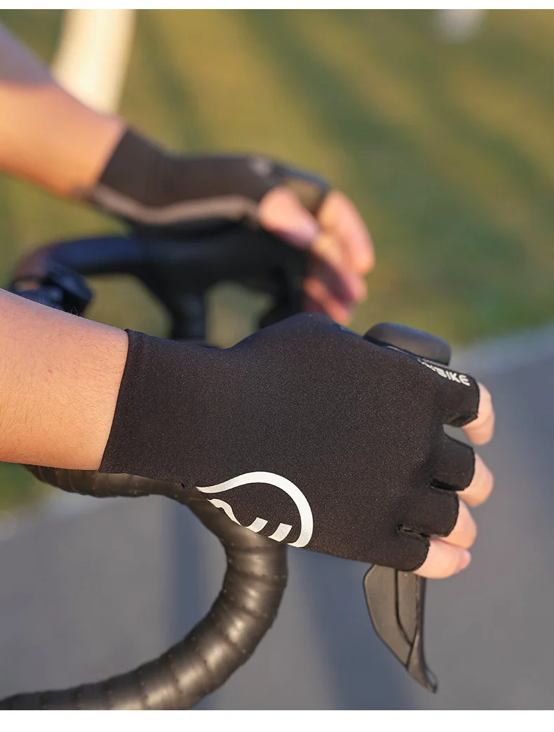 INBIKE Cycling Gloves Half Finger Summer Men Women MTB Gloves Shock-absorption Mountain Bike Sports Gloves Cycling Accessories
