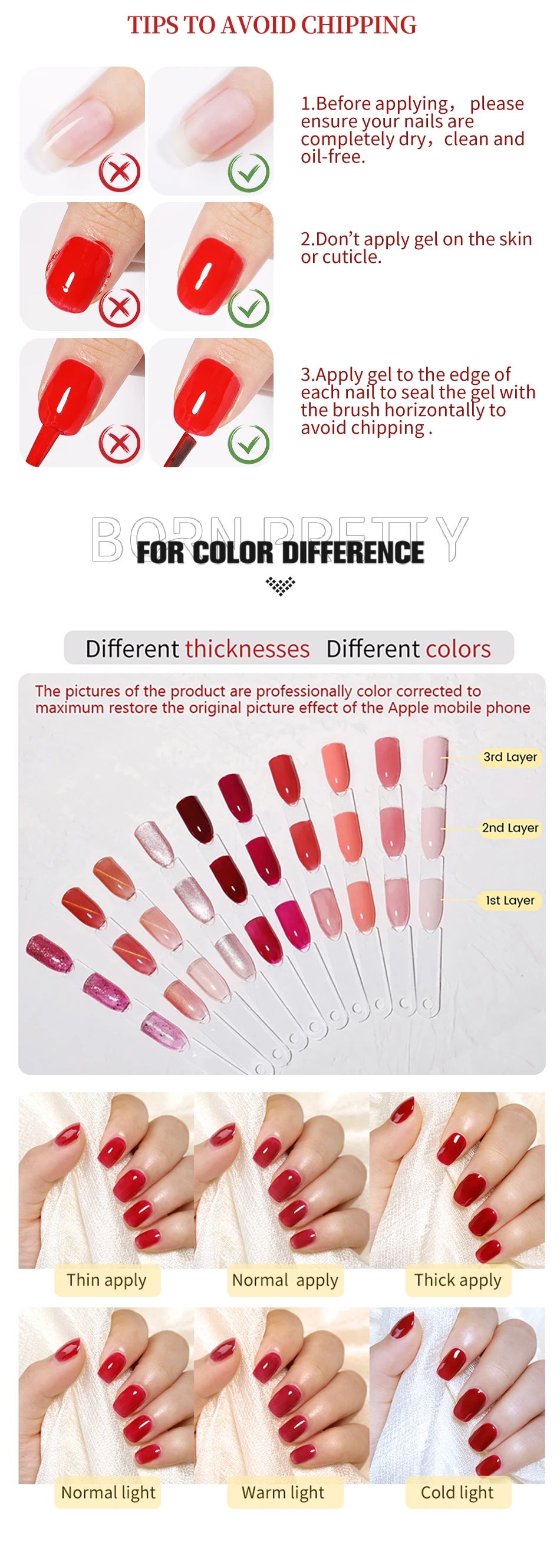 BORN PRETTY 5ml Super Sparkling Painting Gel Nail Polish Platinum Silver Gold Rose Glitter Graffiti Stripe Pull Line Nail UV Gel