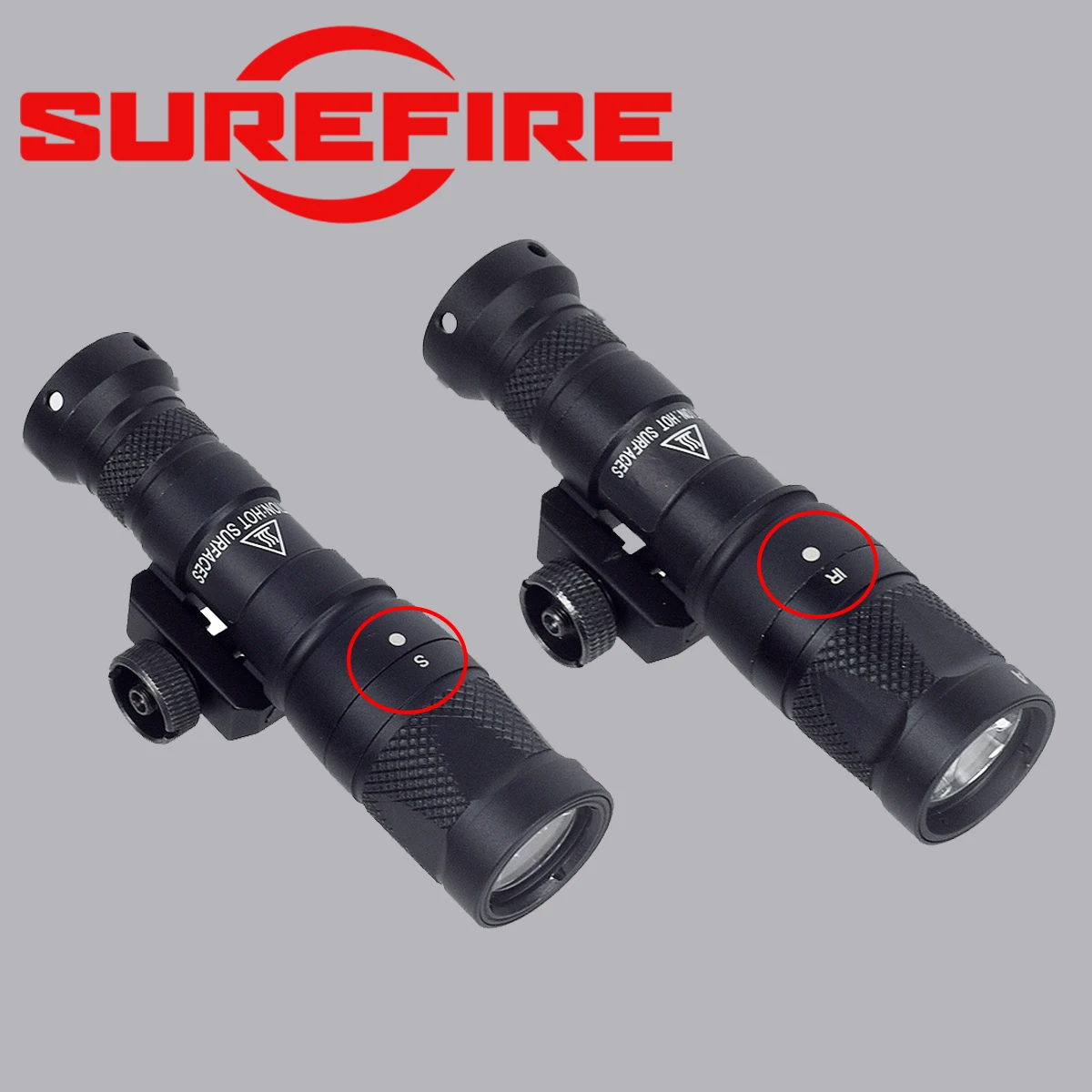 SureFire M300 M600 Upgrade M300V IR M600V IR Infrared LED Airsoft Gun Scout Light Tactical Rifle AR15 M4 Flashlight