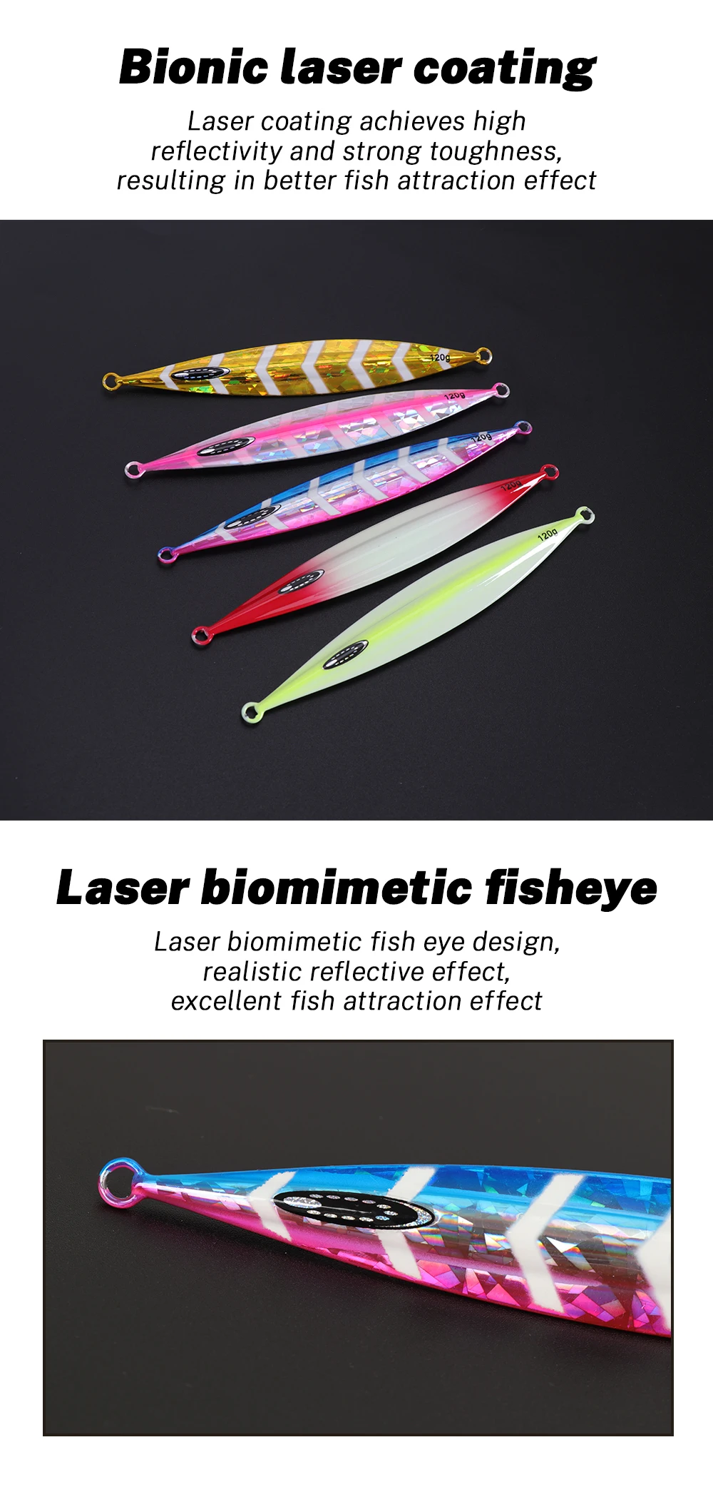 TOLU NEW Slow Sinking Metal Jig 120g 150g 200g 250g 300g Long Casting Slow Sinking Fall Jigs Saltwater Deepsea Fishing Lure