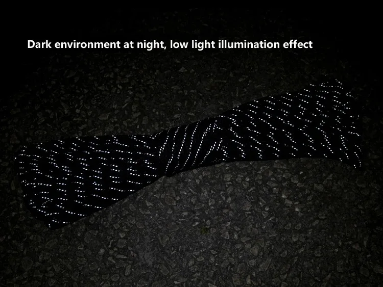 Reflective Paracord 550 Military 7 Strand Rope Tactical Parachute Cord Camping Tent Rope Warning Line Lanyard DIY Bracelet