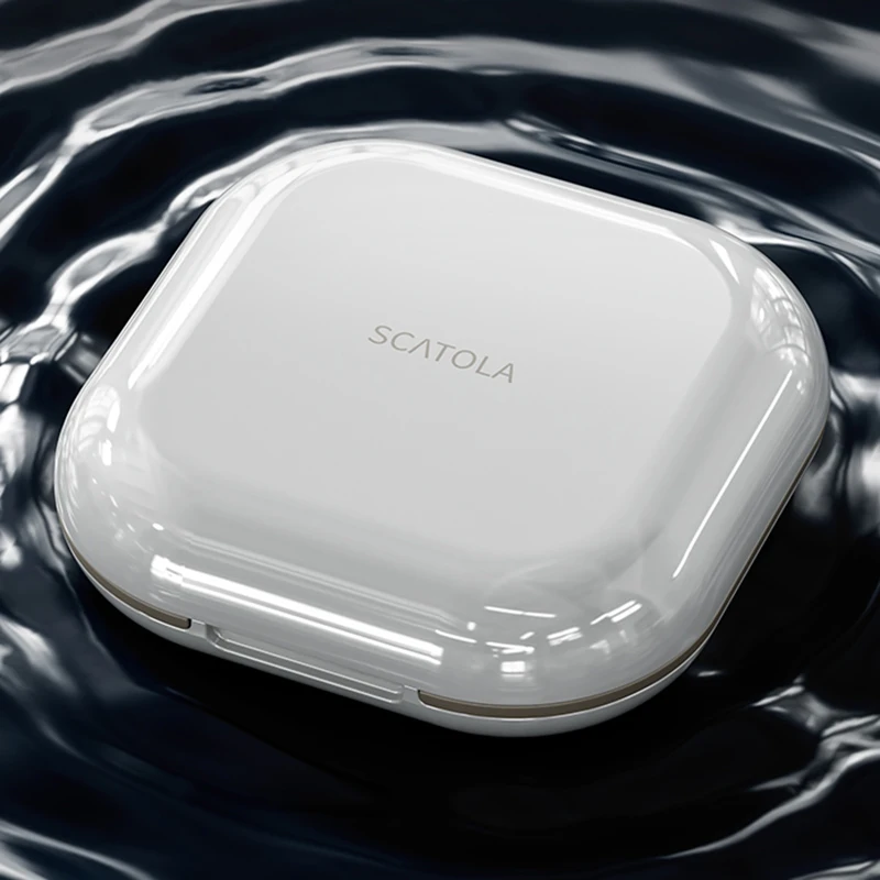 Waterproof Pill Case 4 Compartments Pill Organizer Portable Travel Medicine Box for Vitamins Supplements Outdoor Pill Holder
