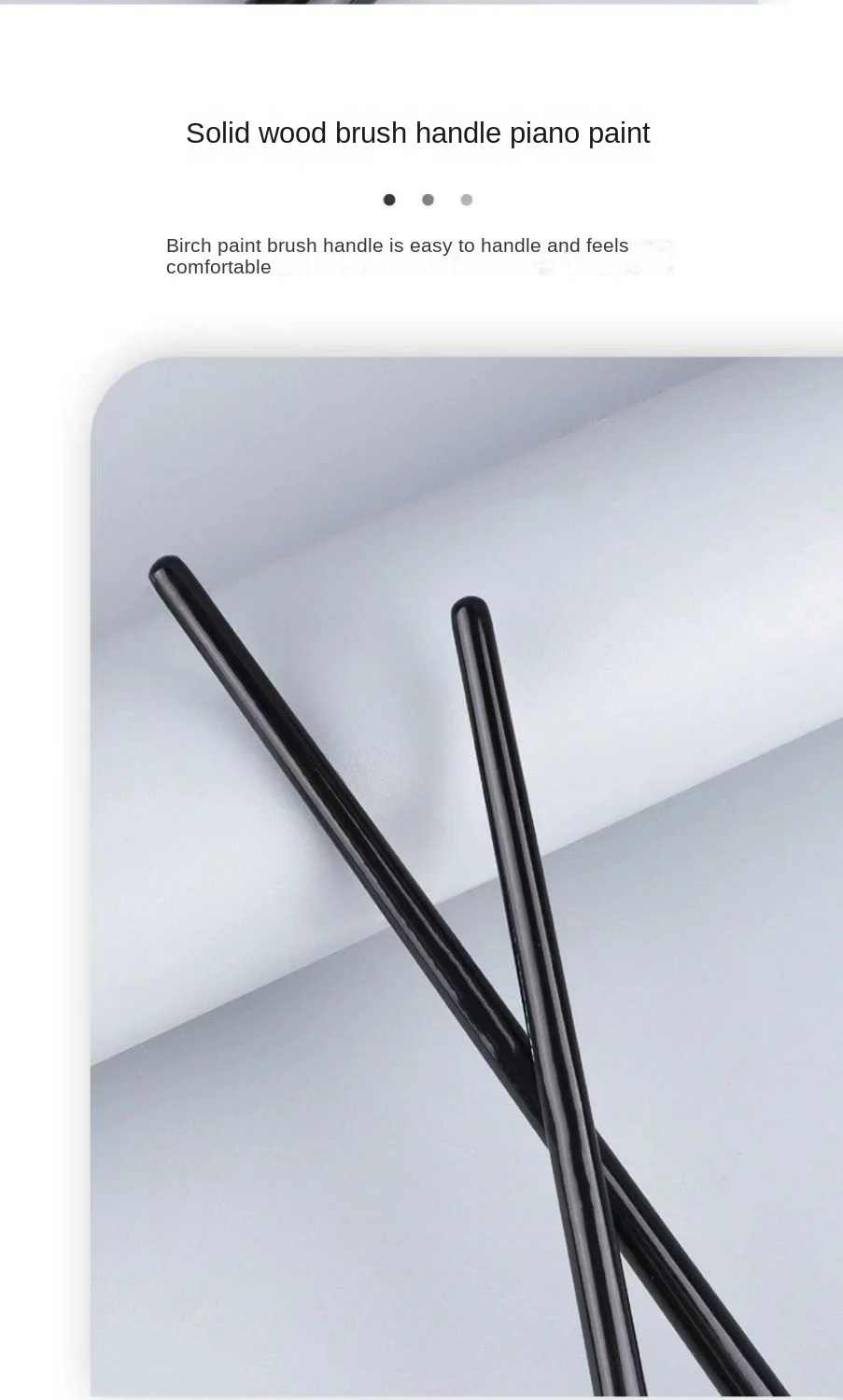 Detail Eye Shadow Brush Makeup Brush Smudge Eyeliner Smudge Brush Horse Hair Round Head Precise Eyeshadow Makeup Tool
