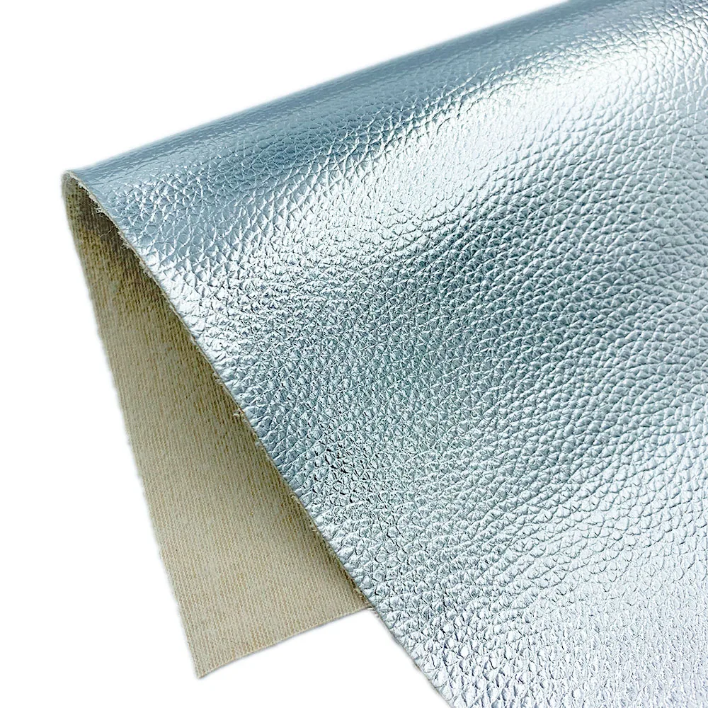 Big Sheet 50*60cm Litchi PU Leatherette Faux Leather Sewomg Fabric Synthetic Sewing Clothing Bow Bag Sofa DIY Handmade Material
