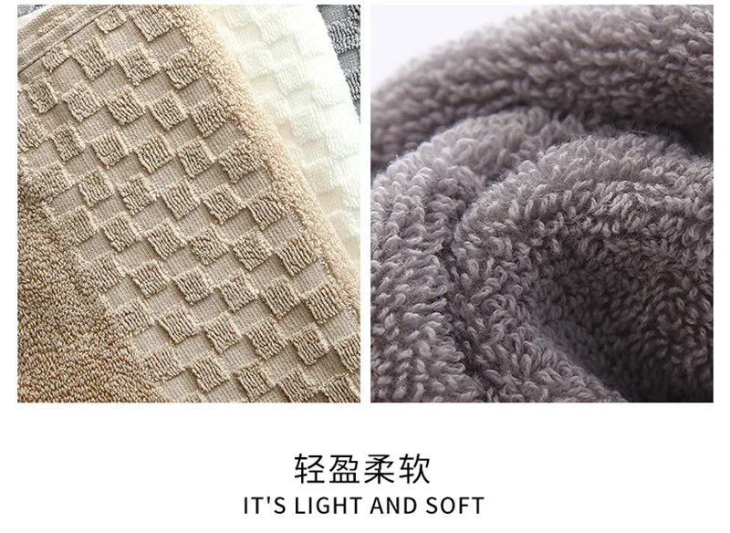 100%pure cotton towel, enlarged and thickened bath towel, quick drying hand wash face towel, bathroom, family hotel, adult apron