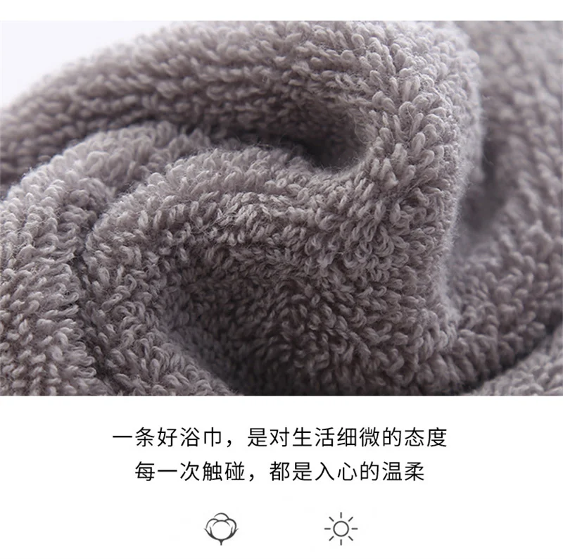 100%pure cotton towel, enlarged and thickened bath towel, quick drying hand wash face towel, bathroom, family hotel, adult apron