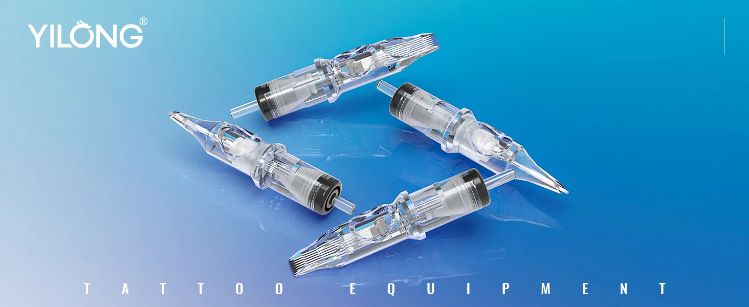 50/20PCS MIX Tattoo Cartridge Needles Individual Package Disposable Sterile Transparent Tattoo Needles for Tattoo Pen Machine