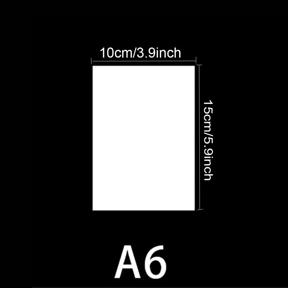 10/20/50pcs A6 Diamond Painting Release Paper Non-stick Painting Cover 5D DIY Diamond Painting Replacement Accessories