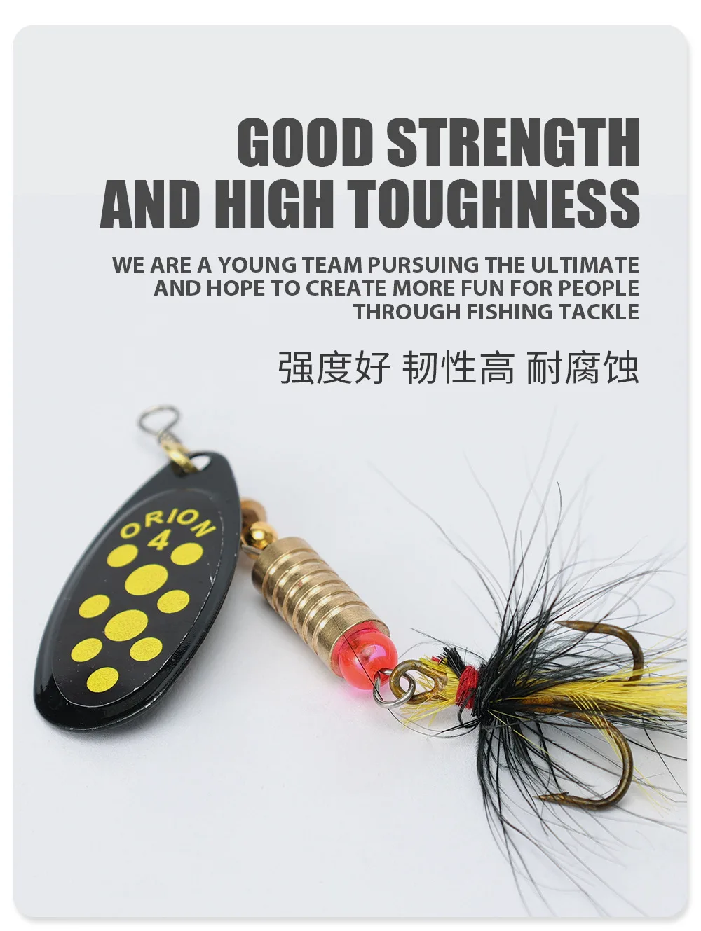 1/2pcs Metal Hard Bait Rotating Spinner Fishing Lure Spoon Sequins Wobblers Bass Pesca With Feather Hooks 3.5g/4.5g/7g/9g/12g