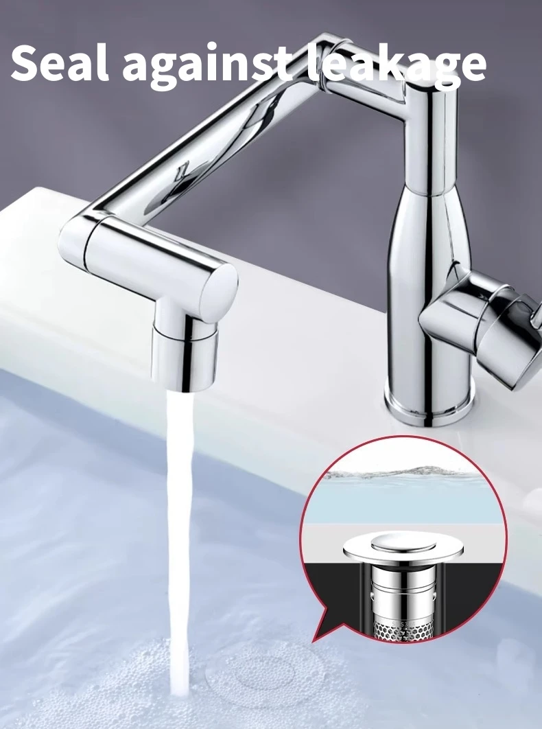 Stainless Steel Floor Drain Filter Washbasin Plug Anti Odor Pop-Up Bounce Core Basin Stopper Hair Catcher Shower Sink Strainer