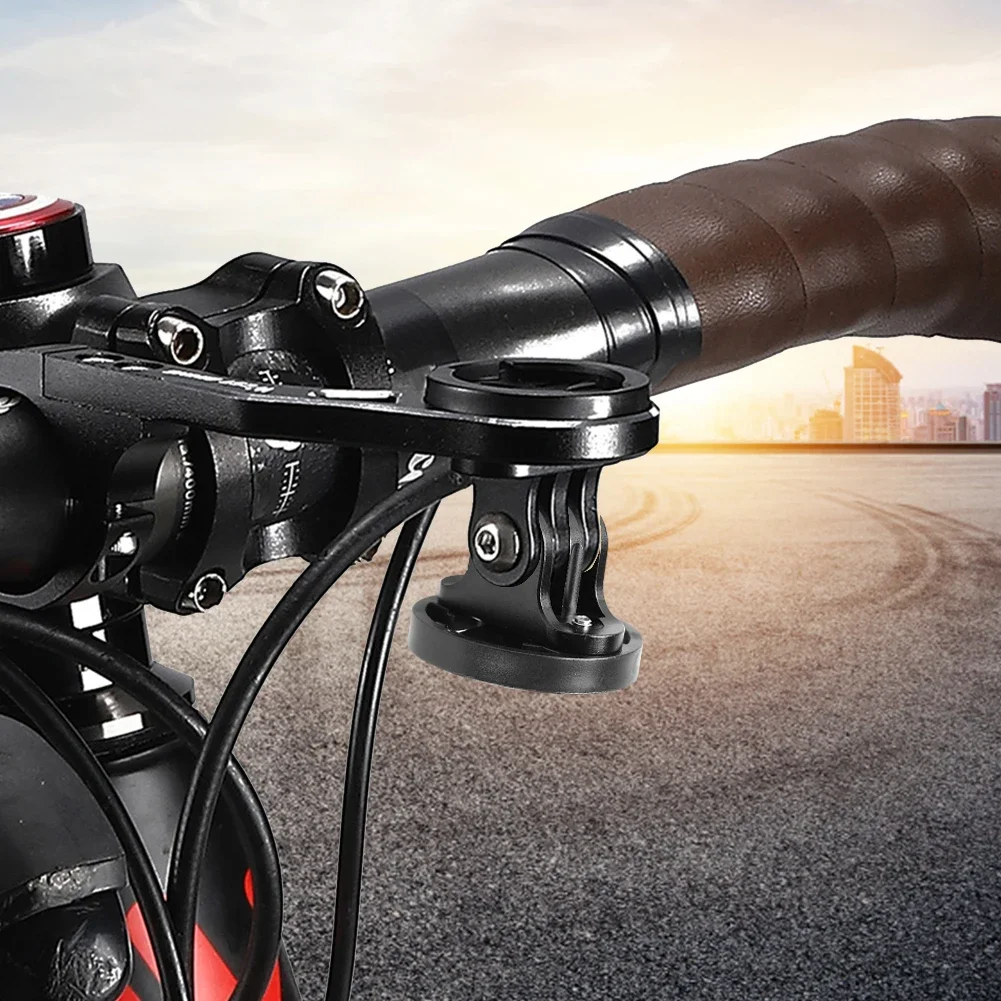 1PC Bike Computer Mount Bicycle Camera Headlight Holder Adapter for Garmin for Gopro Bracket Adapter Fixing Base Connecting Seat