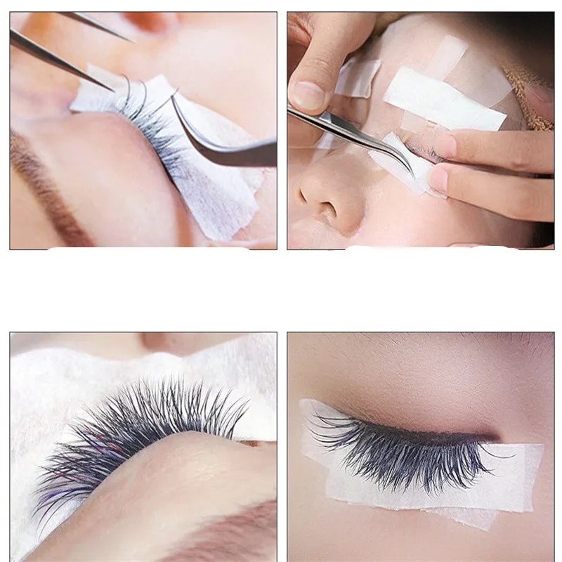 5/10/50/100PCS 9M*1.25CM White Tape Eye False Lashes Patch Breathable Medical Paper Tapes Eyelash Extension Lint Eyelid Sticker