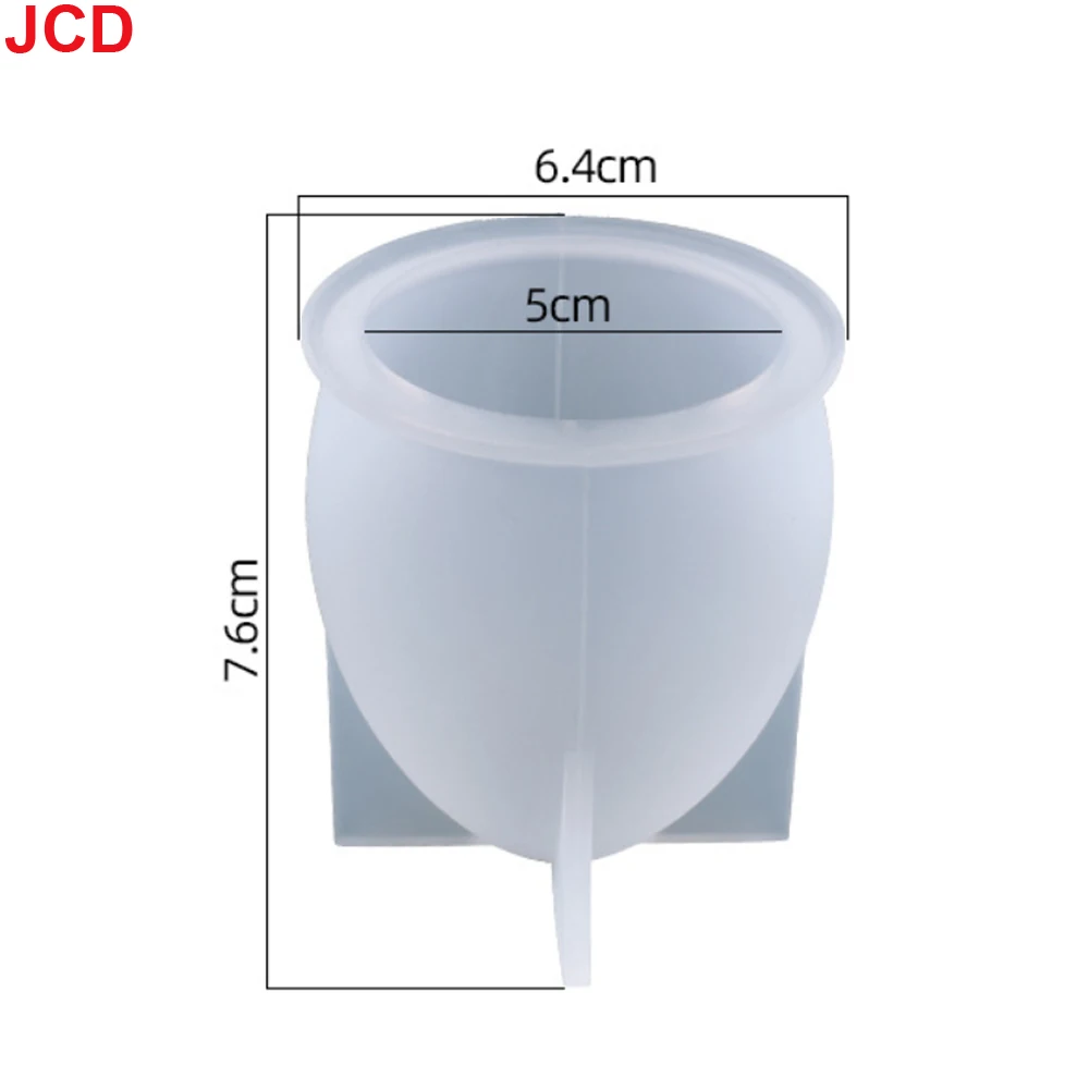 DIY Crystal Drop Glue Mold Egg Shaped Integrated Star Sky Ball Mould Small Night Lamp Placement Table Silicone Mold For Handmade