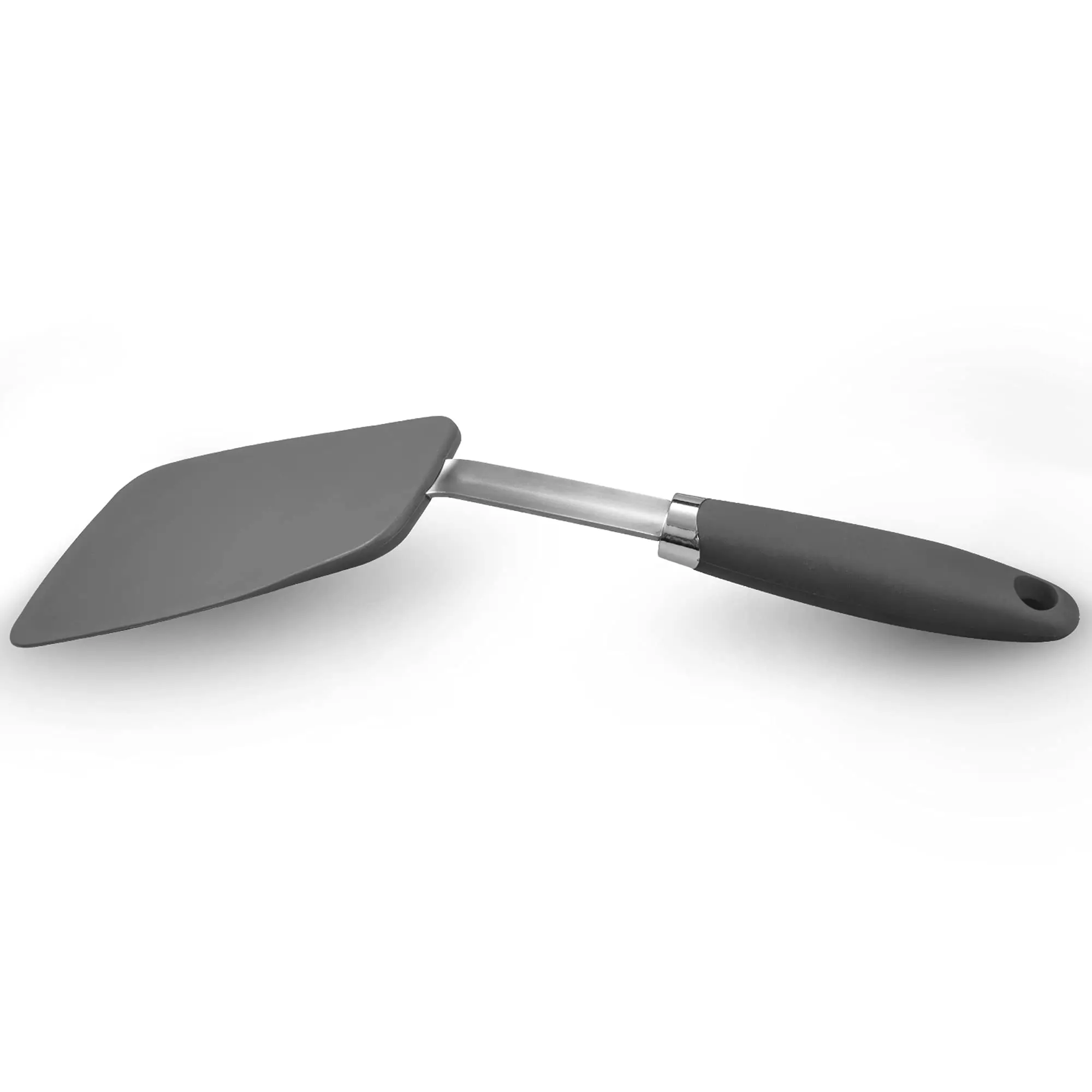 13in Flexible Silicone Spatula Heat Resistant Turner Non-Stick Cooking Shovel Good Grip Steak Turner For Flipping Frying Pancake