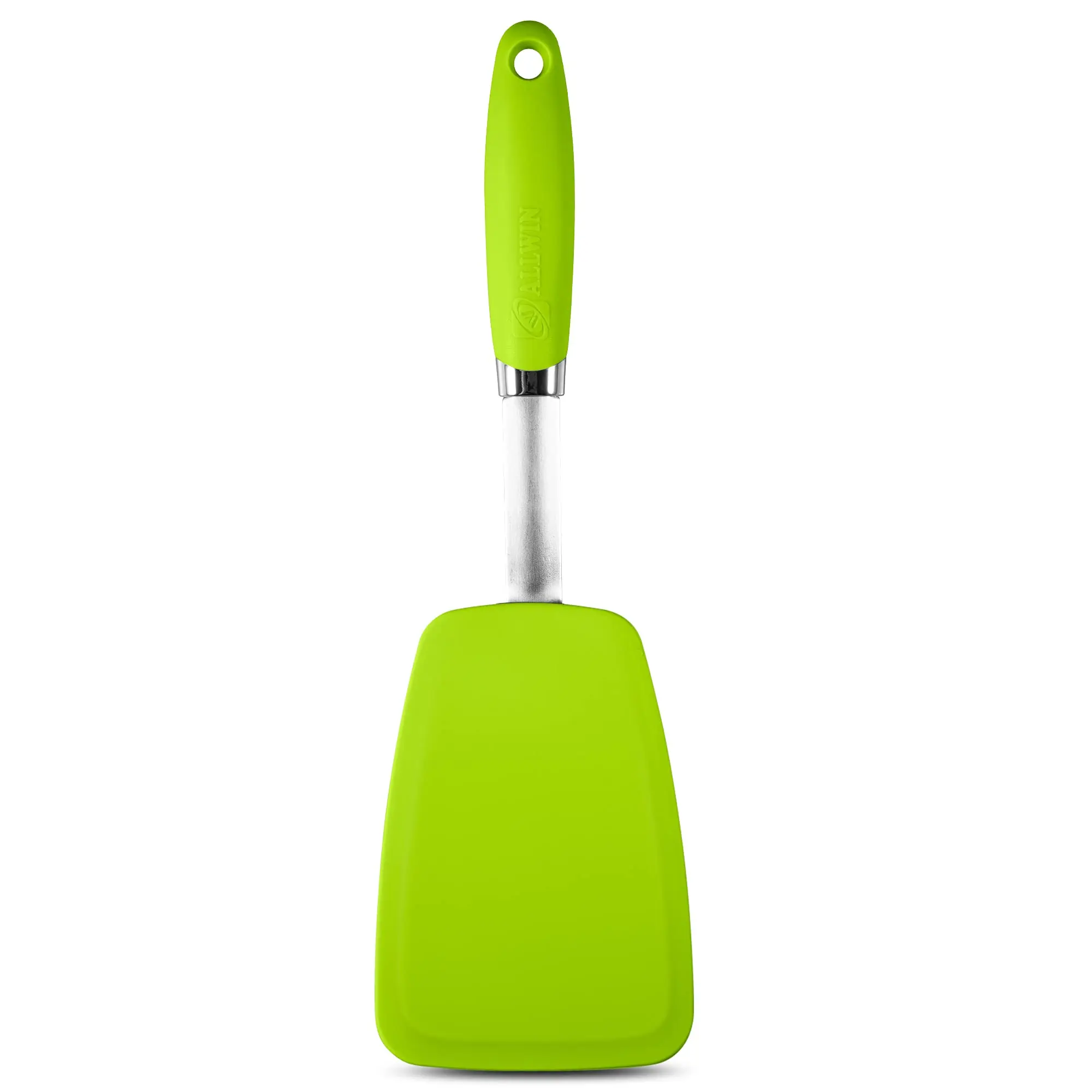 13in Flexible Silicone Spatula Heat Resistant Turner Non-Stick Cooking Shovel Good Grip Steak Turner For Flipping Frying Pancake