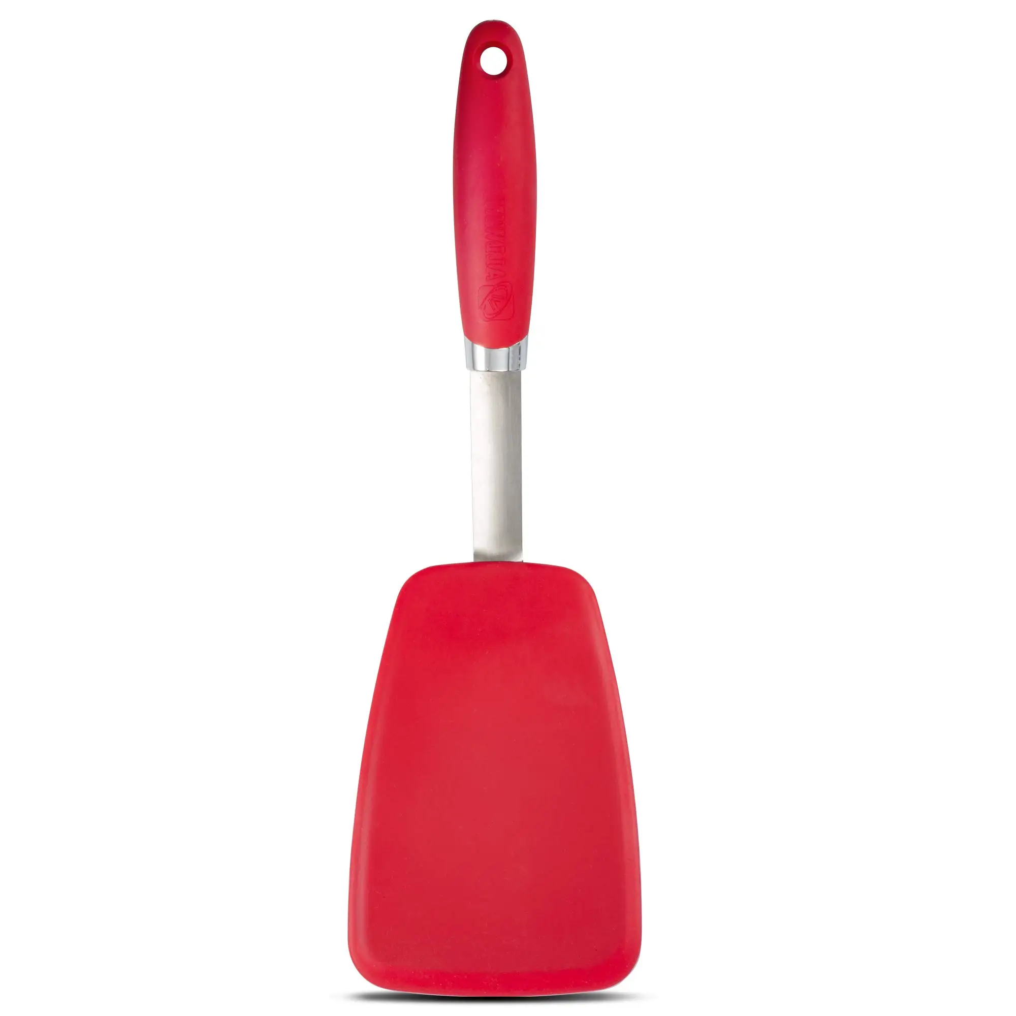13in Flexible Silicone Spatula Heat Resistant Turner Non-Stick Cooking Shovel Good Grip Steak Turner For Flipping Frying Pancake