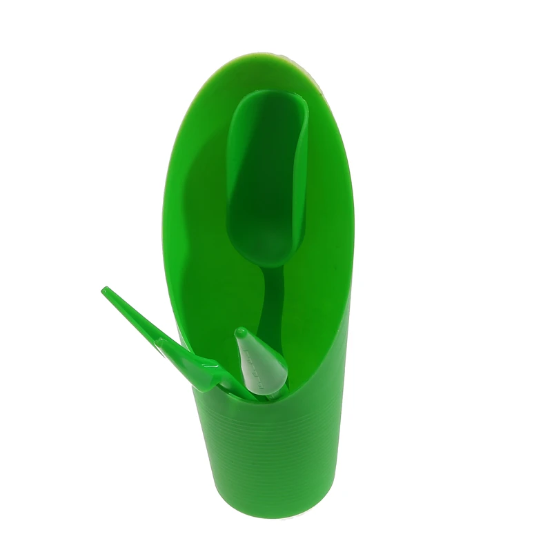 4pcs/set, Plastic Durable Bucket shovel Potted Cultivation cylinder MeatPlant soil shovel Garden Tools Mini Garden Planting Tool