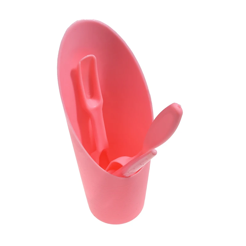 4pcs/set, Plastic Durable Bucket shovel Potted Cultivation cylinder MeatPlant soil shovel Garden Tools Mini Garden Planting Tool