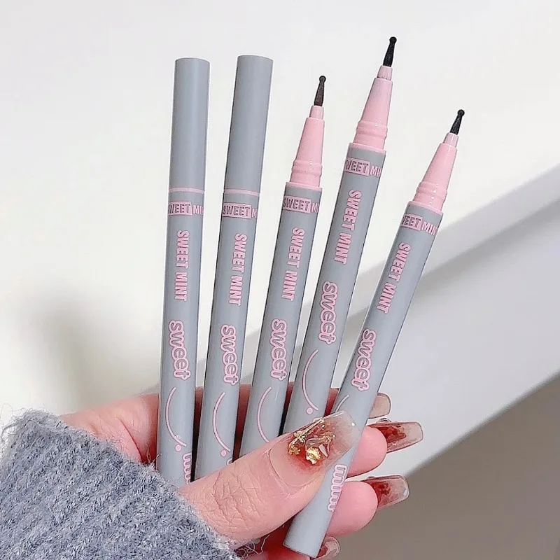 Natural Lifelike Fake Freckle Makeup Pen Liquid Lightweight Round Head Fake Spot Pen Long Lasting Waterproof Face Dot Mole Pen