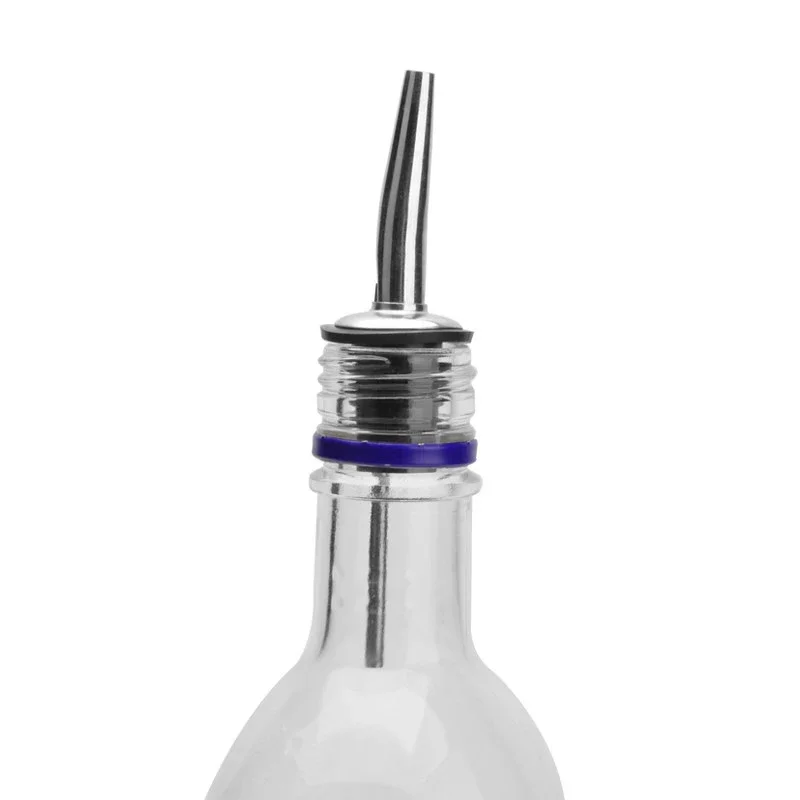 1/2/3/4Pcs Stainless Steel Wine Bottle Stopper Olive Oil Pourer Dispenser Spout Bottle Pourer Stopper For Bottle Bar Accessories