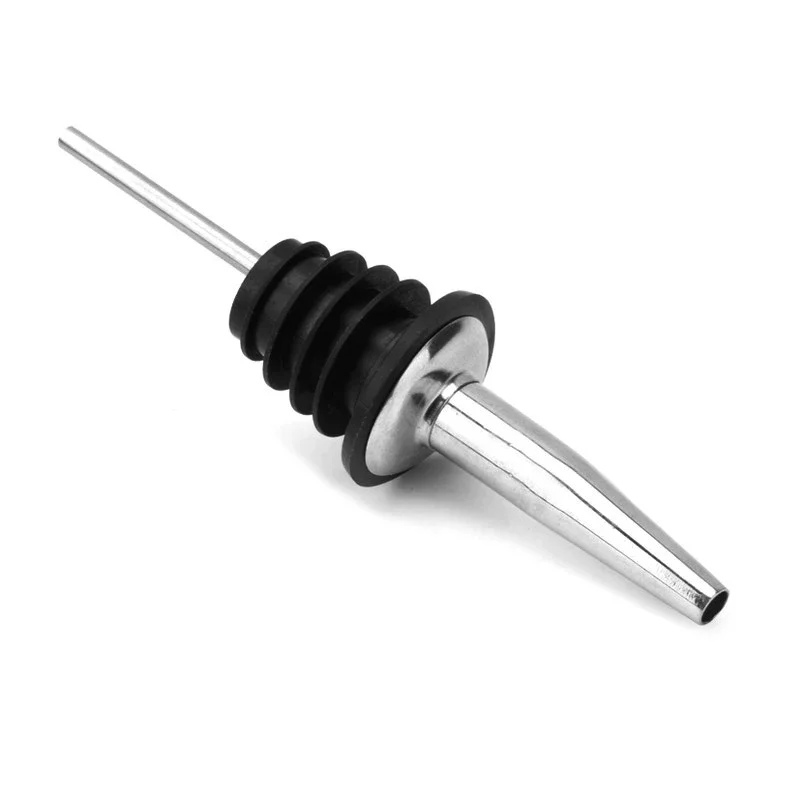 1/2/3/4Pcs Stainless Steel Wine Bottle Stopper Olive Oil Pourer Dispenser Spout Bottle Pourer Stopper For Bottle Bar Accessories