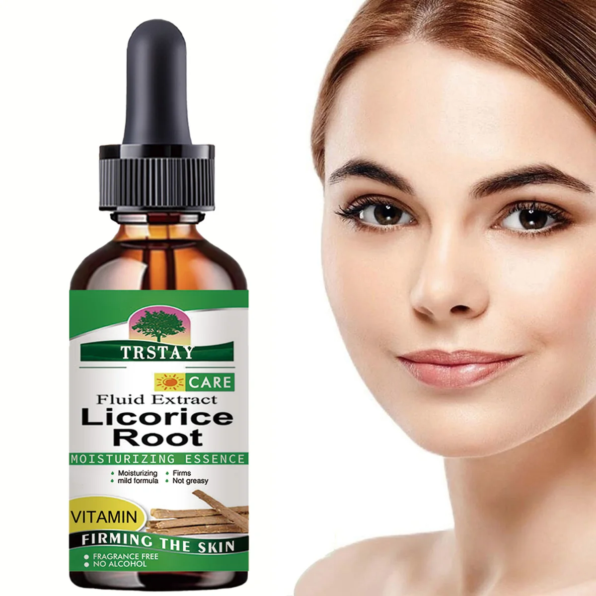 5ML/15ML/30ML/50ML/DR.DAVEY Licorice Essence Moisturizing Pore Firming Repair Serum