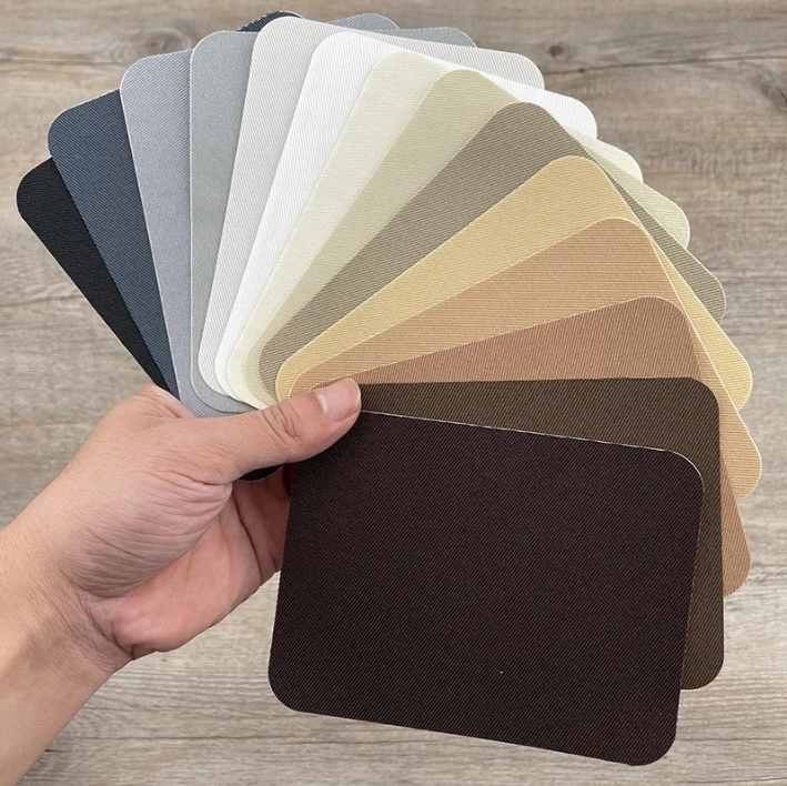 4pcs/lot Fabric Iron-on Patches 12.5x9.5cm Sewing on Patches Iron on Strong Glue Cotton Patch for Clothes DIY Jean Repair Decor