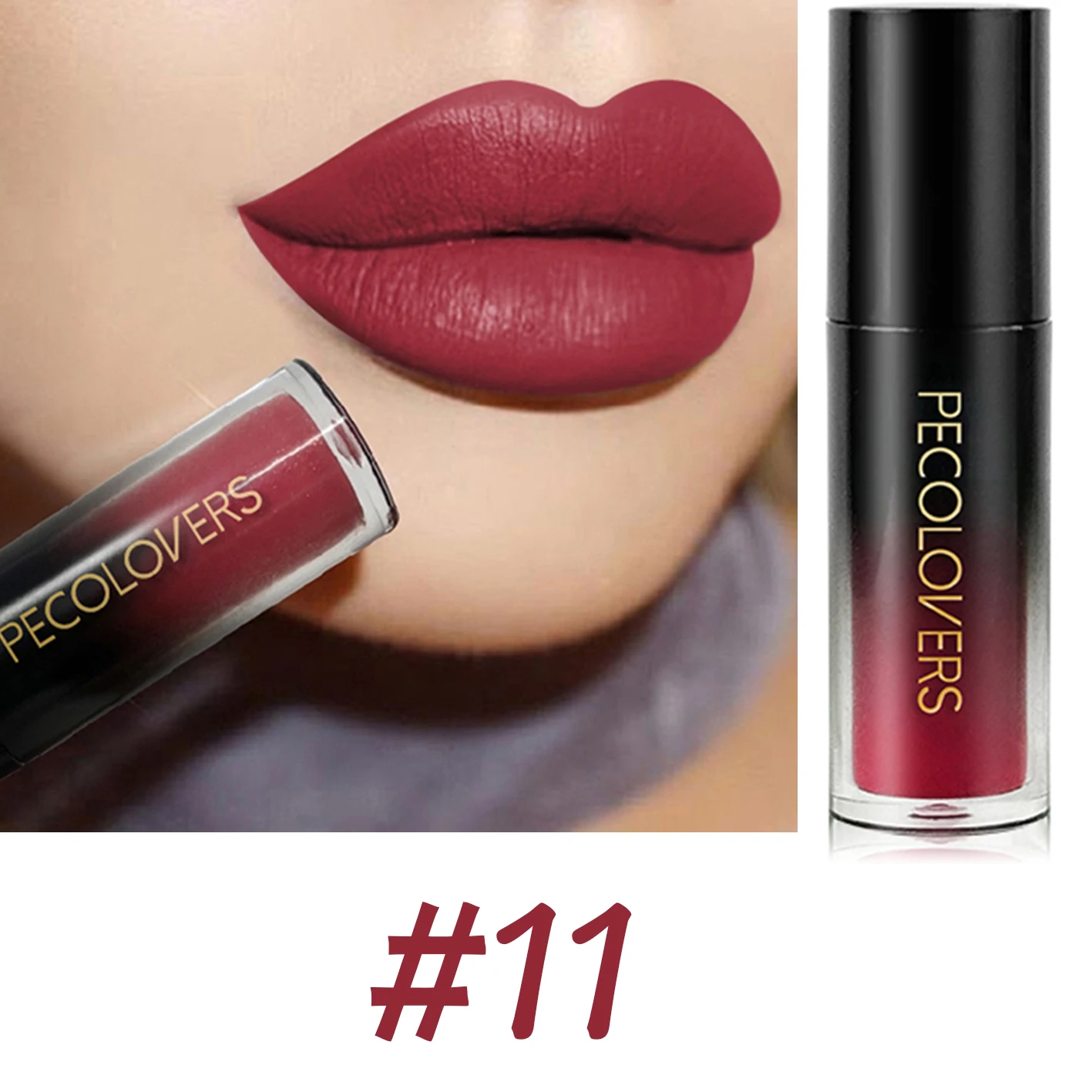 Best Lip Makeup 14 Color Sexy Matte Long Lasting Lipgloss Liquid Lipstick Lip Cream