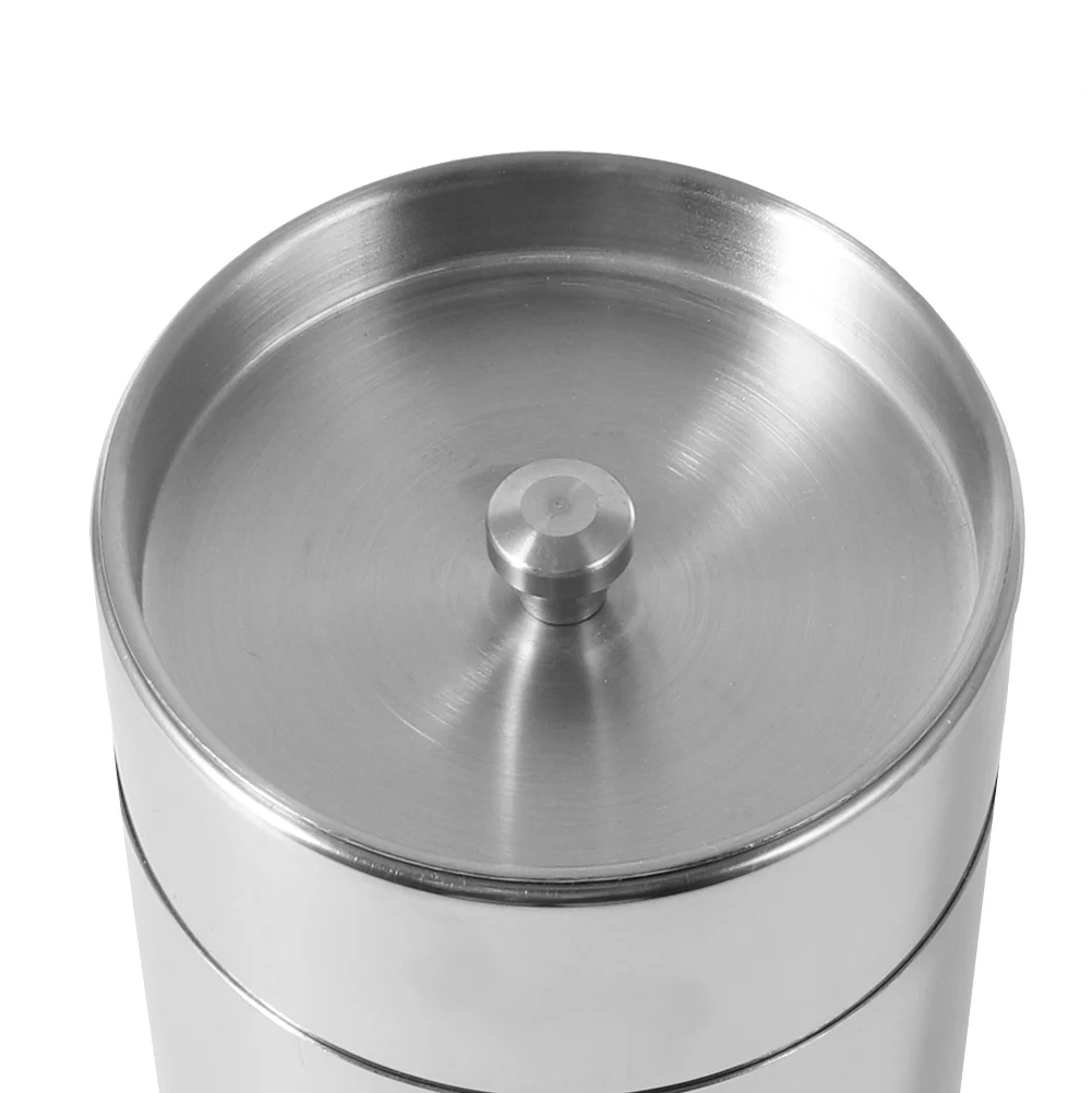 Stainless Steel Tea Leaf Tins Canister Containers Home Kitchen Canisters for Tea Coffee Sugar Storage Tins Can