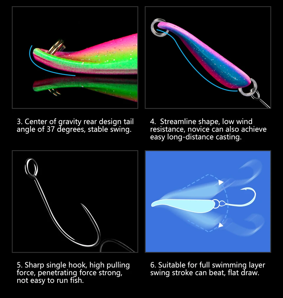 LETOYO 2.5g-5g Cicada Spoon Lure Freshwater Spinner Bait Wobblers Lure Hard Bait Artificial Trout Pesca Fishing Lure Area Trout