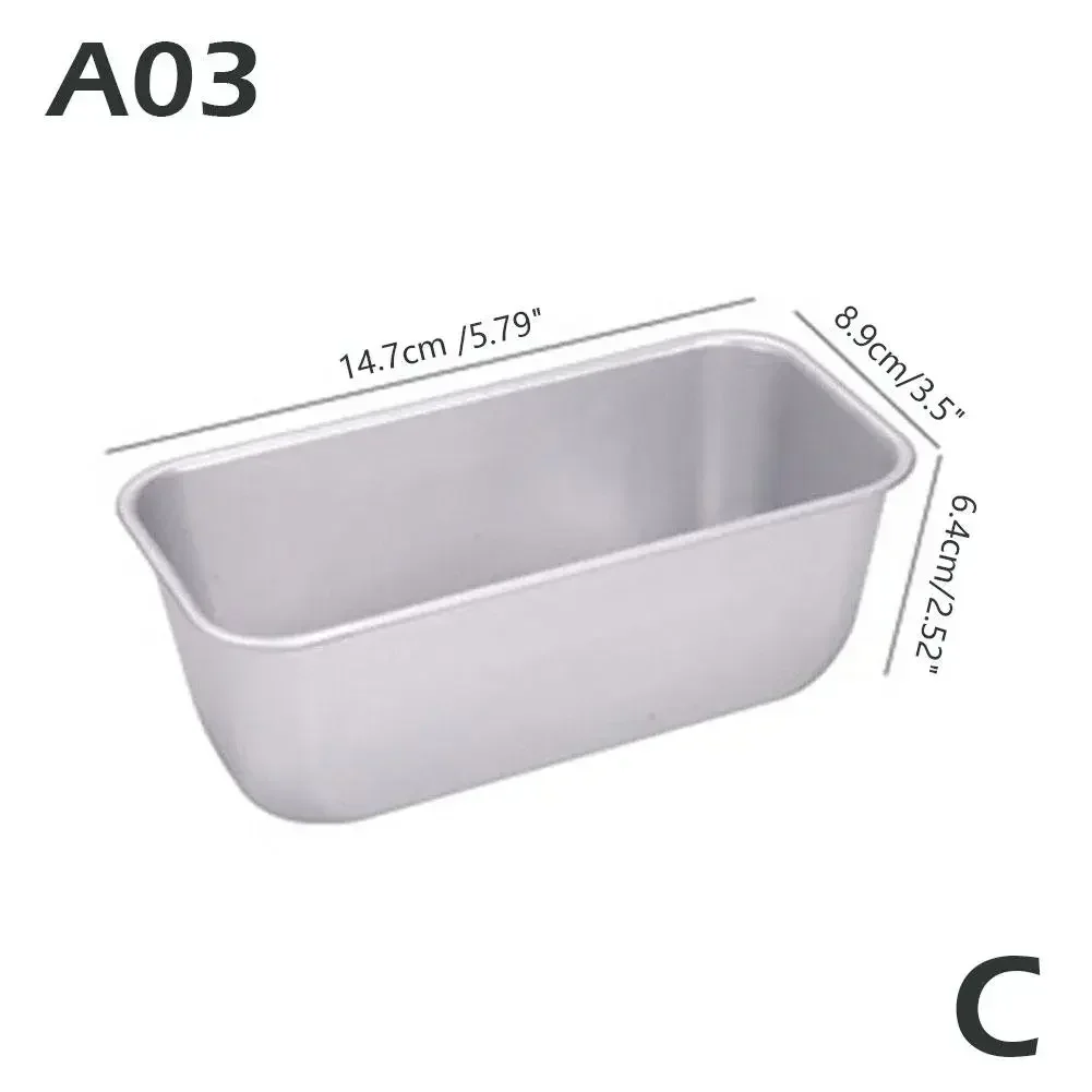 Rectangular Bread Mold Carbon Steel Non-Stick Cake Pan Mini Toast Mold Cake Baking Tray Loaf Pan Kitchen Baking Tools Bakeware