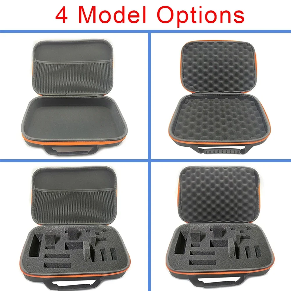 DIY Foam Hard Carry Case Storage Box Travel Zipper Bag Personalization Shockproof Camera Bag For Outdoor Tool Accessories