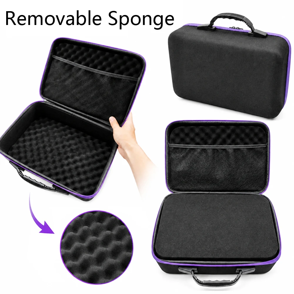 DIY Foam Hard Carry Case Storage Box Travel Zipper Bag Personalization Shockproof Camera Bag For Outdoor Tool Accessories