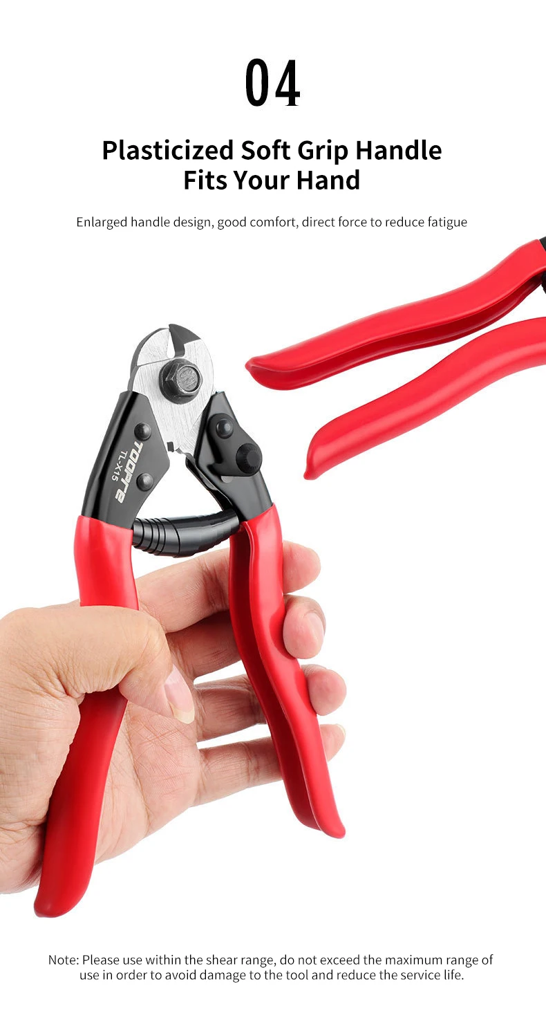 TOOPRE Mountain Bicycle Line Pliers Bicycle Cutting Pliers Brake Variable Speed Line Pipe Inner Wire Multi Functional Pliers