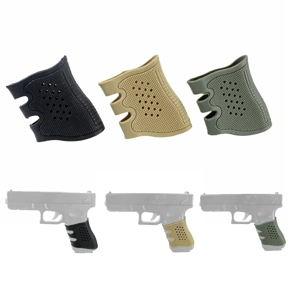 Tactical Rubber Grip Anti Slip Glove Holster Holster Suitable for Glock Glock17 19 20 21 22 23 34 43 1911 Holster Gun Case G19