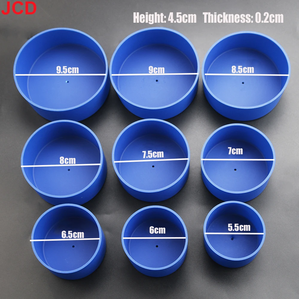 8cm Silicone Cup Bottom Sheath Protector Sleeve For Glass Water Tea Bottle Anti Slip And Anti Scalding Bottle Anti Damage Sleeve