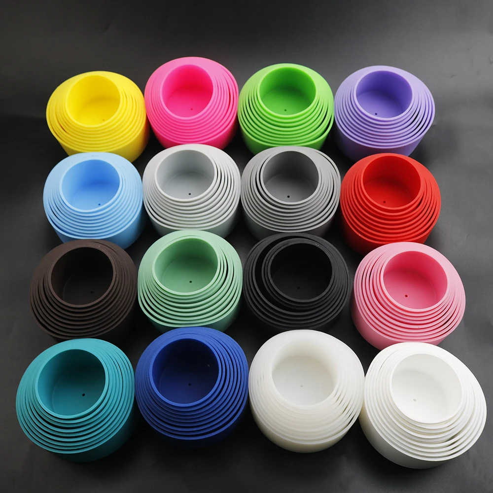 8cm Silicone Cup Bottom Sheath Protector Sleeve For Glass Water Tea Bottle Anti Slip And Anti Scalding Bottle Anti Damage Sleeve