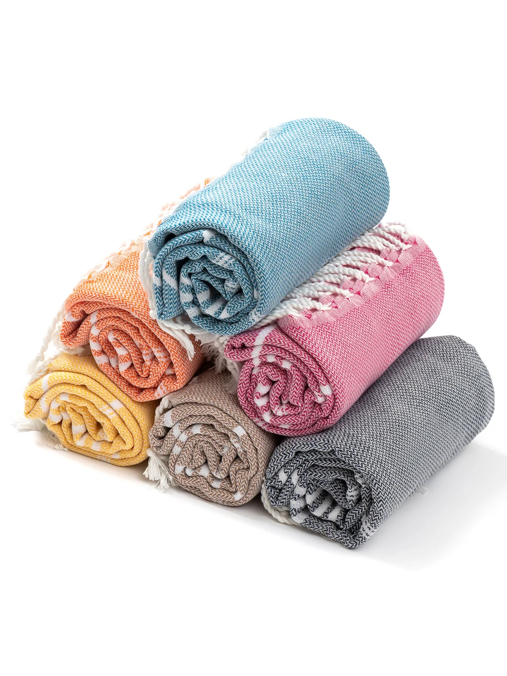Cotton Turkish Beach Towel 90*180CM Sauna Spa Gym Sports Fitness Fringed Bath Towel Kitchen Soft Absorbent Quick Drying Towels