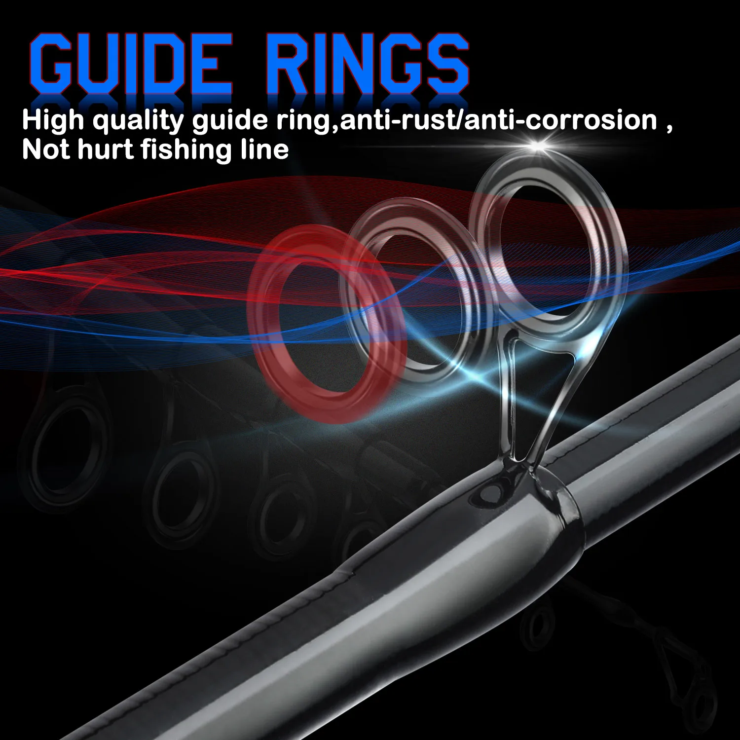 Sougayilang Telescopic Fishing Rod 1.8-2.4m Ultralight Spinning/Casting Rod for Fishing Carbon Fiber Fishing Pole Tackle Pesca