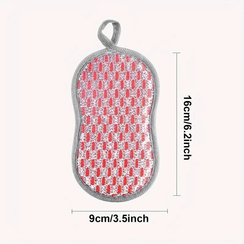 Dish Cloths Sponge Multi Purpose Cleaning Sponge For Tableware Pans And Pots Dishwashing Towels Double Sided Cleaning Brush Tool