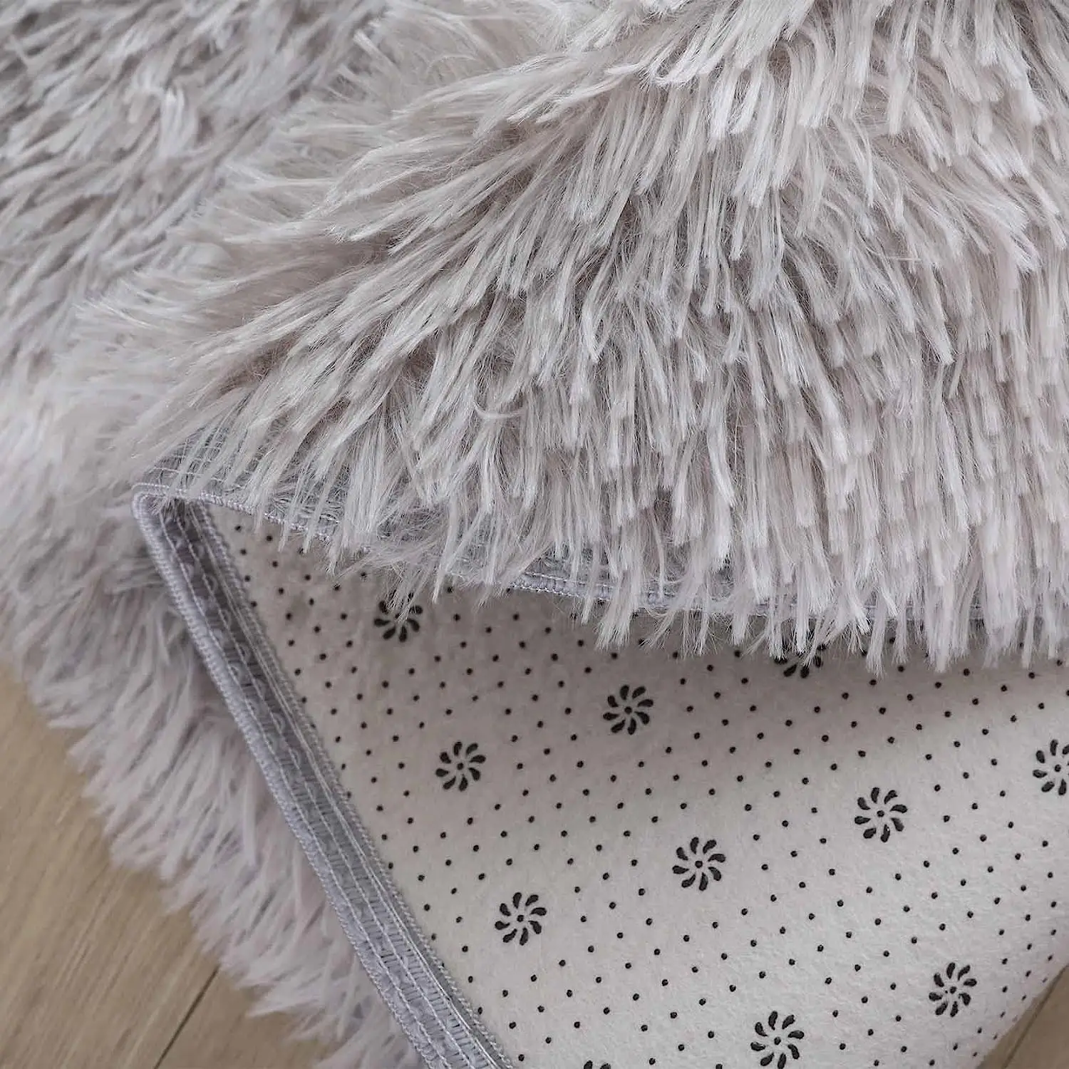 100/120/140/160 Round Rug Fluffy Soft Area Rugs for Kids Girls Room Princess Castle Plush Shag Carpet Cute Circle Bedroom Decor