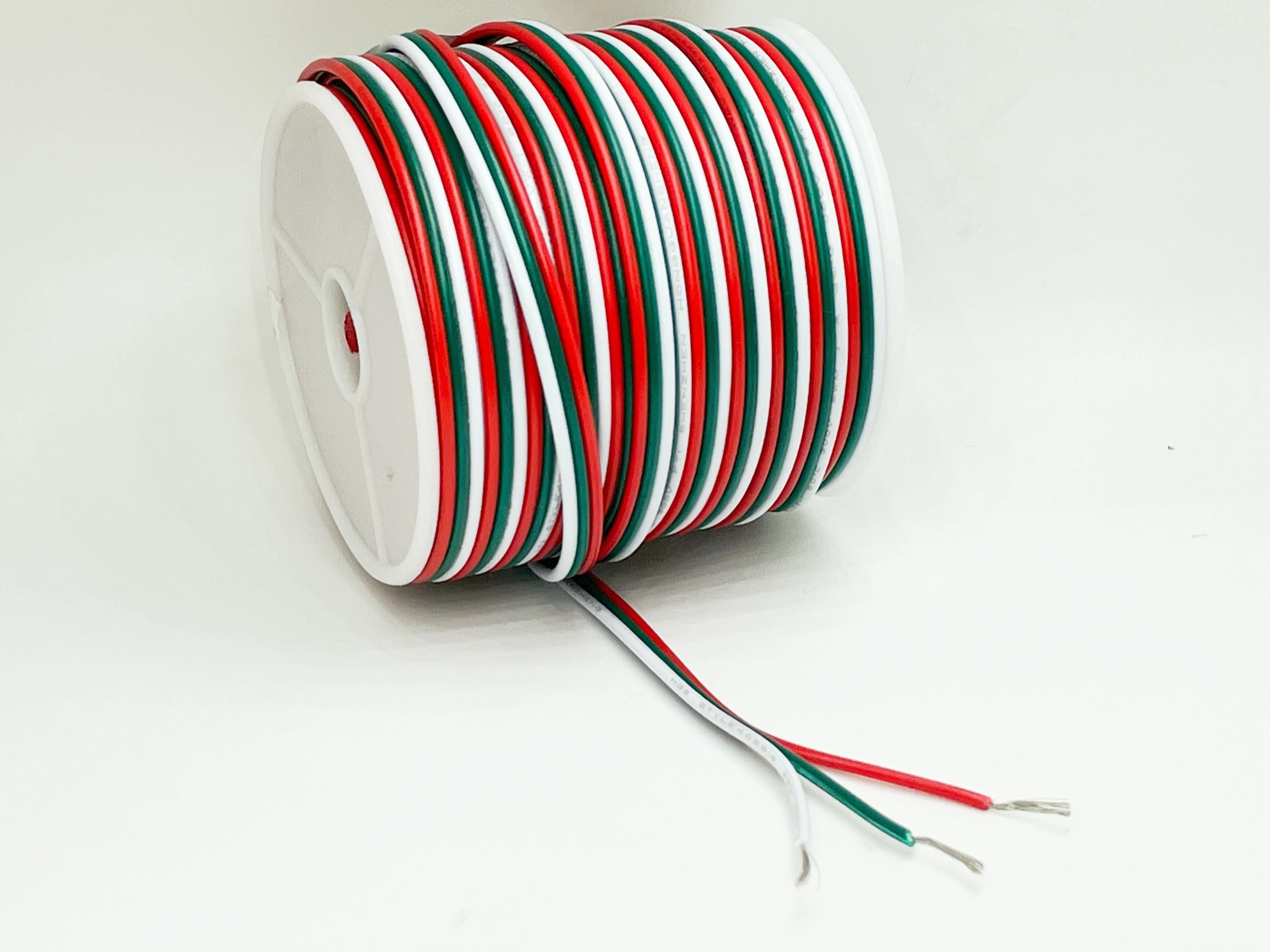 22AWG 20 AWG 2/3/4 Pin Conductor Wire with Spool, PVC 300V 80°C Household Electronics Wire (32.8FT) for LED Strip Cables