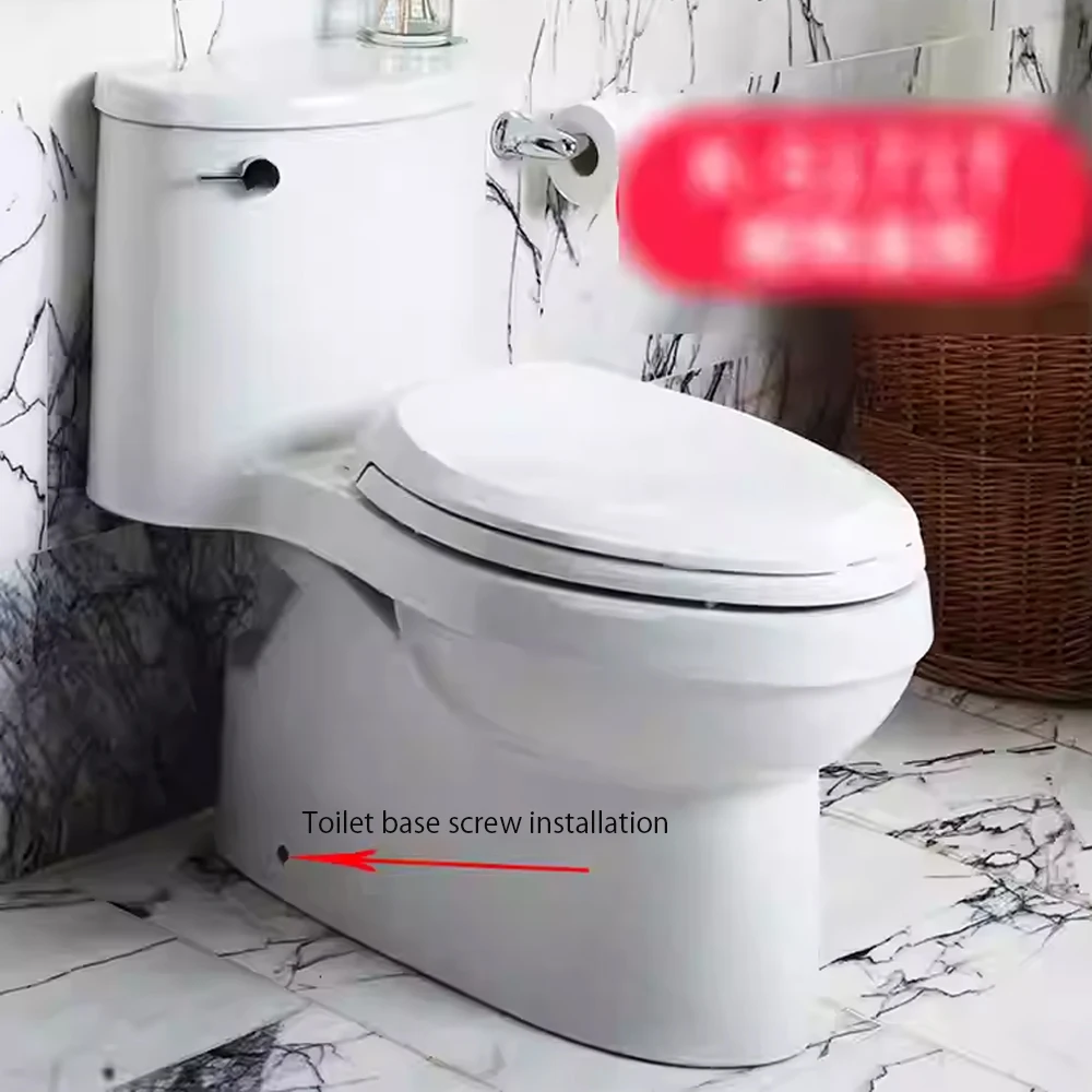 2 Pairs Universal Plastic Toilet Bolt Covers Toilet Bowl Push-on Bolt Screw Caps Toilet Decoration For Home Bathroom Accessories
