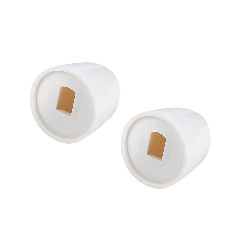 2 Pairs Universal Plastic Toilet Bolt Covers Toilet Bowl Push-on Bolt Screw Caps Toilet Decoration For Home Bathroom Accessories