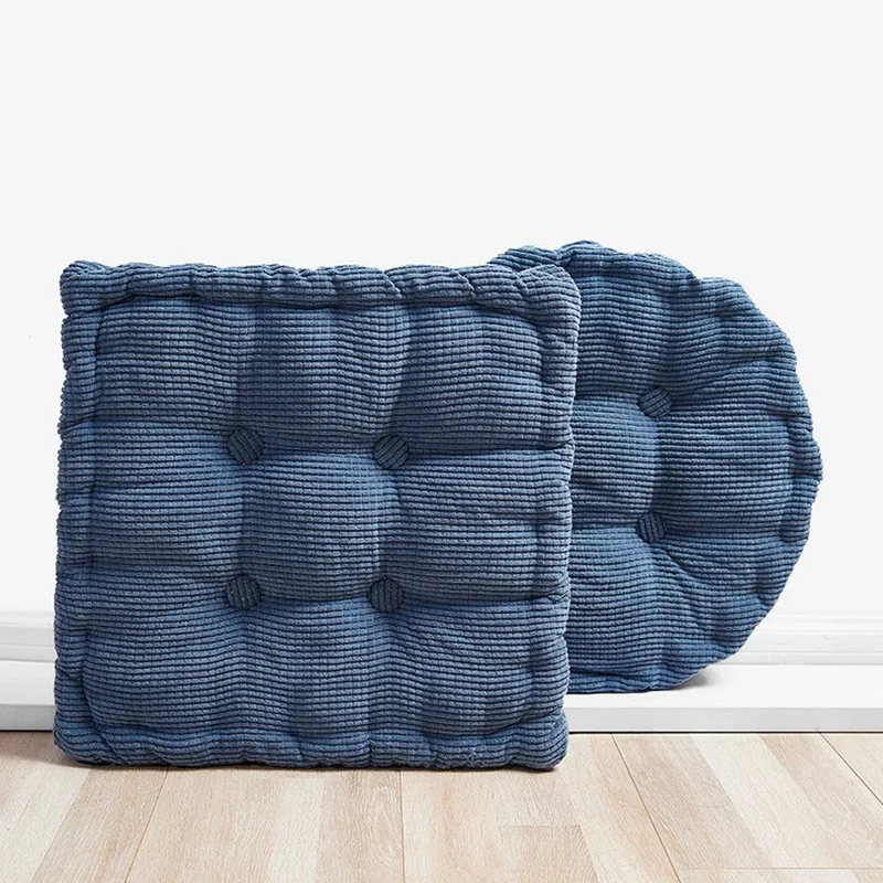 Meditation Floor Square Pillow For Seating On Floor Solid Tufted Thick Pad Cushion For Yoga Balcony Chair Seat Cushions