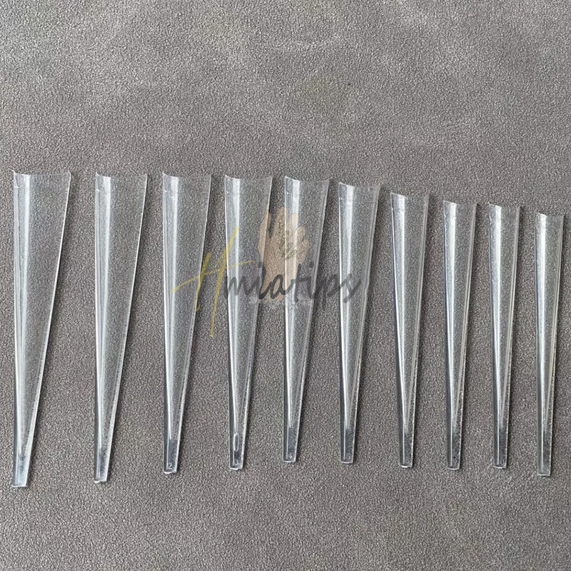 5Xl Extreme Long Stiletto Nails Full Cover Nails Artificial Acrylic False Nail Tips Press on Manicure Tool Accessories