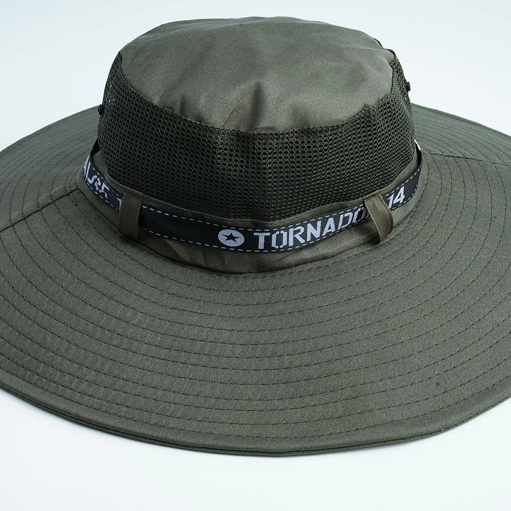 Summer Large Sun Hat Men Women Breathable Fishing Caps Sun UV Protection Mesh Fisherman Hat Hiking Outdoor Beach Cap