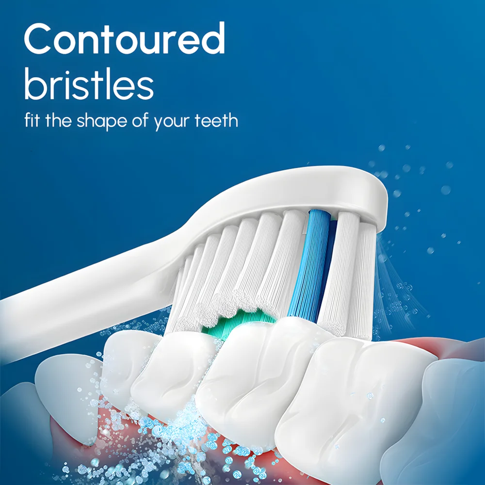 Replacement Toothbrush Heads Compatible with Philips Sonicare Electric Toothbrush Brush Head 1100 2100 4100 5100 5300 6100 7500