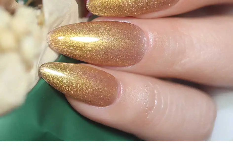 Clou Beaute Iridescent Pearl Effect Glitter Color Gel Nail Polish Auroras UV Gel Varnish Semi Permanent Manicure Thread Shell